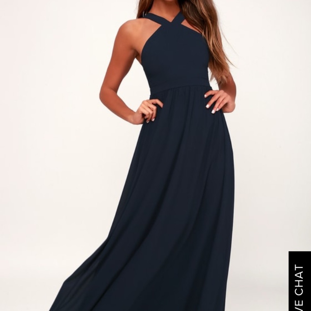 Lulu’s navy bridesmaid dress